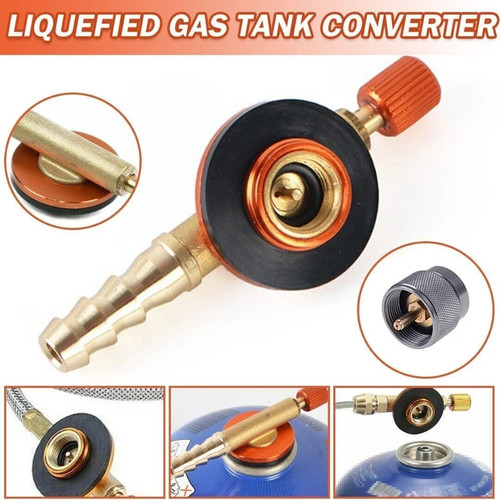 Camping gas stove - gas, valve