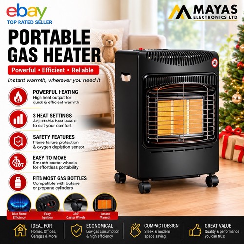 New 2kw gas - 4.2kw, cabinet