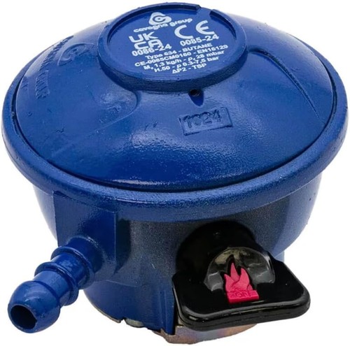 Butane gas regulator fits 21mm - regulator,