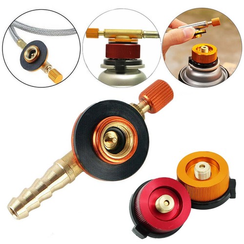 Camping gas stove heater valve - stove,